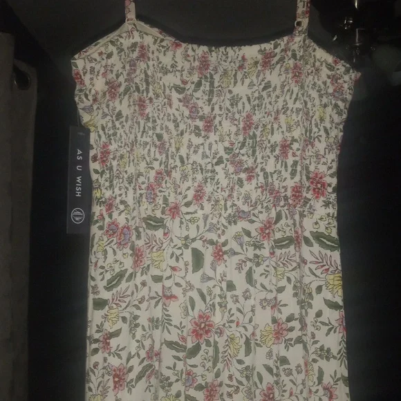 AS U Wish Floral NWT Dress Medium - Picture 5 of 6